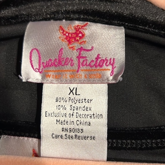 Quacker FACTORY XL SEQUINS EMBELLISHED VELVET 2 PIECE SHELL WITH JACKET. - Picture 9 of 10